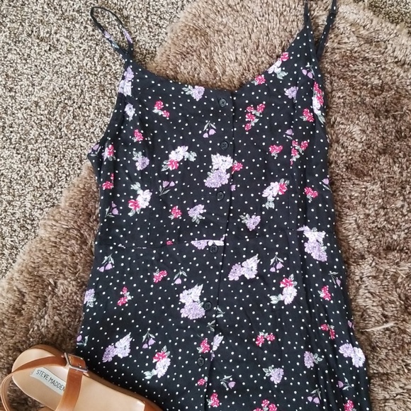 Polka Dot High Low Dress size XS - Picture 2 of 7